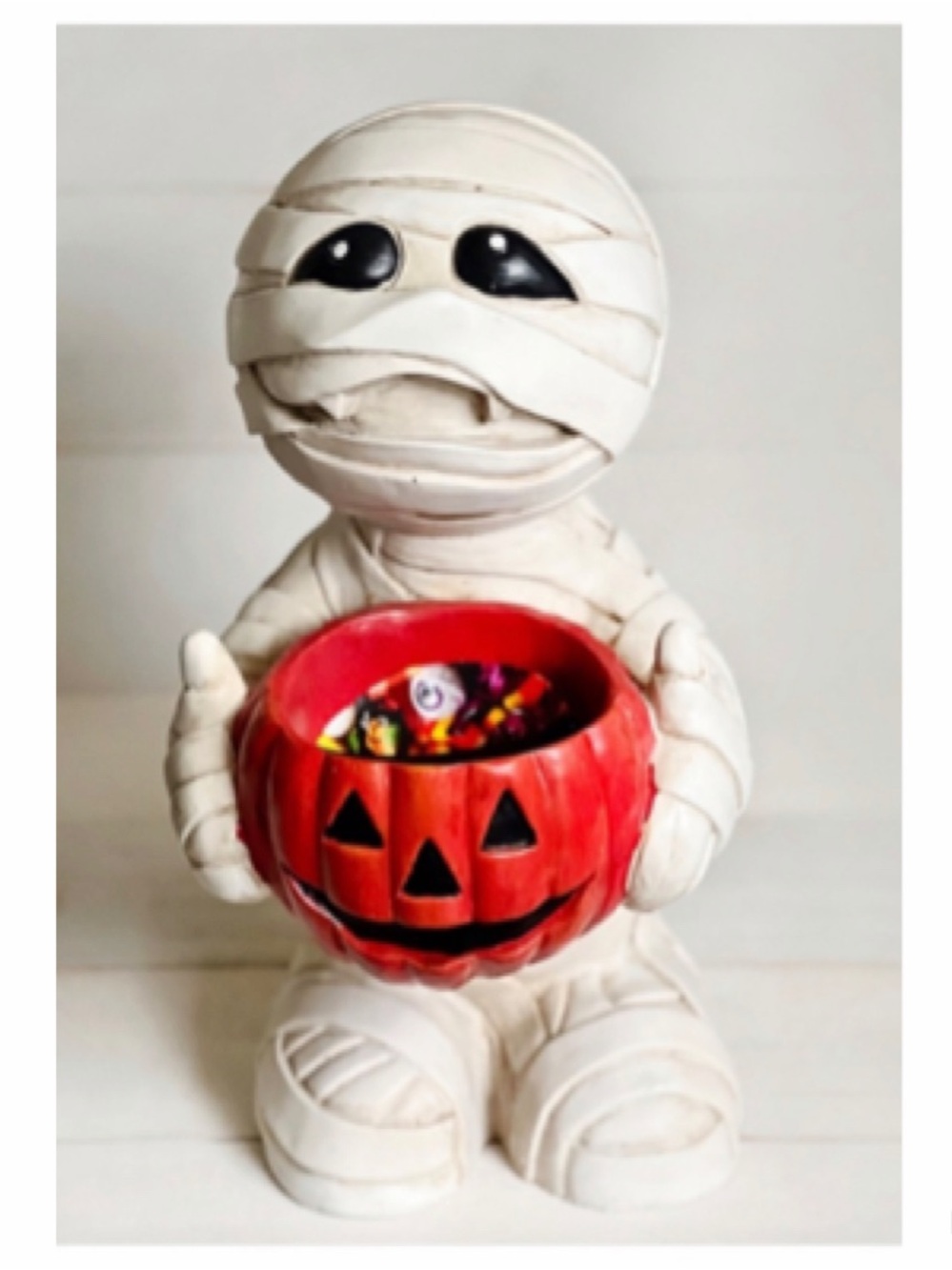 NEW Halloween Marvin The Mummy Candy Dish Holder 🎃